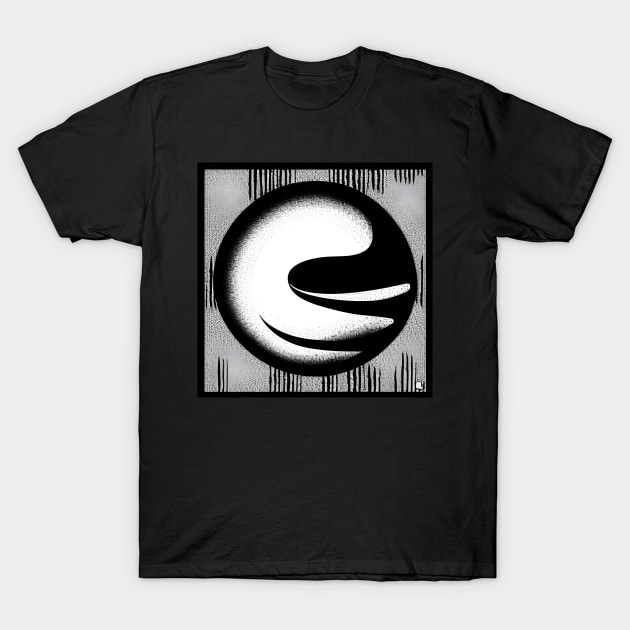 The perfect-imperfect big wave. T-Shirt by Zenmatics